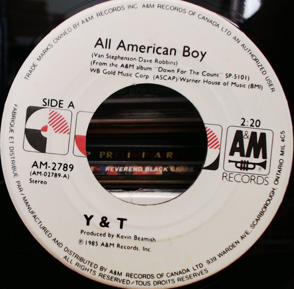 baixar álbum Y & T - All American Boy