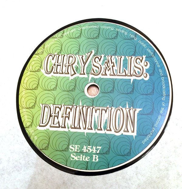 last ned album Chrysalis - Definition