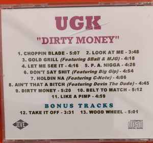 UGK - Dirty Money album cover