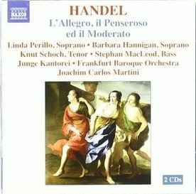 Georg Friedrich Händel - L'allegro, Il Penseroso Ed Il Moderato album cover