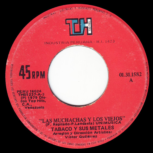 ladda ner album Tabaco Y Sus Metales - Las Muchachas Y Los Viejos Arrollando