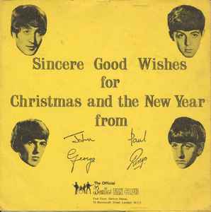 The Beatles – The Beatles' Christmas Record (1963, Gatefold, Flexi 