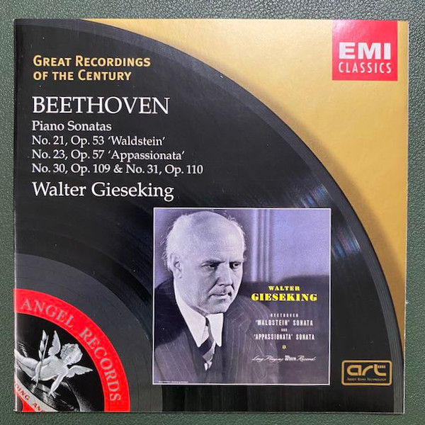 Ludwig Van Beethoven - Walter Gieseking – Piano Sonatas Waldstein