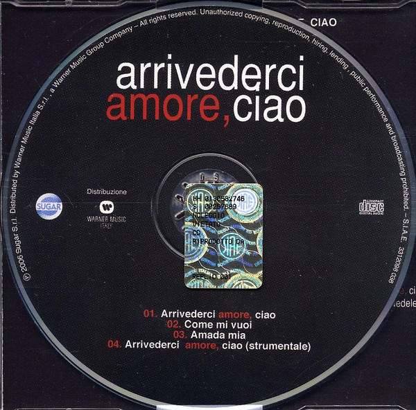 Album herunterladen Caterina Caselli - Arrivederci Amore Ciao