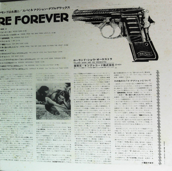 télécharger l'album Roland Shaw And His Orchestra - 007 Diamonds Are Forever Theme Music From Spy Private Eye Thriller