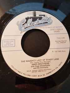 The Ames Brothers - The Naughty Lady Of Shady Lane album cover