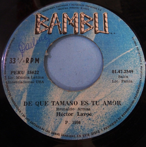 last ned album Hector Lavoe - Dejala Que Siga De Que Tamaño Es Tu Amor