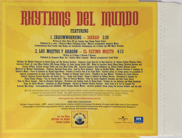 last ned album Rhythms Del Mundo Featuring 2raumwohnung - 36grad