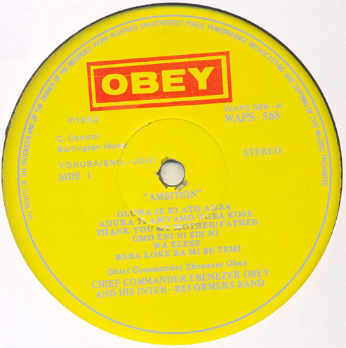 Album herunterladen Chief Commander Ebenezer Obey & His InterReformers Band - Ambition