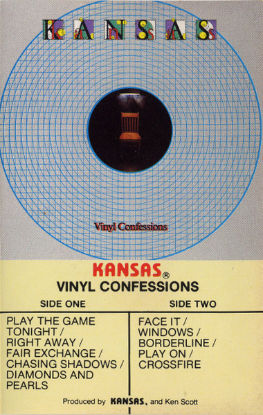 Kansas- Vinyl Confessions - Play The Game-, Generation Gap Records