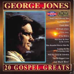 George Jones (2) - 20 Gospel Greats album cover