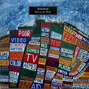 Radiohead-Hail To The Thief copertina album