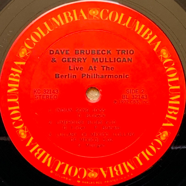 last ned album Dave Brubeck Trio & Gerry Mulligan - Live At The Berlin Philharmonic