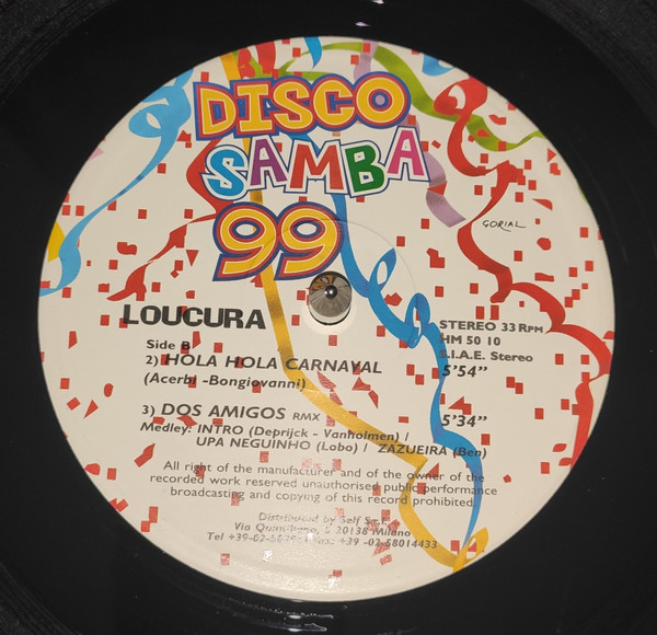 télécharger l'album Loucura - Disco Samba 99