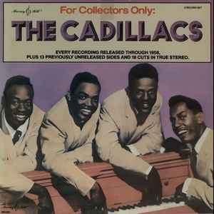 The Cadillacs – For Collectors Only (1983, Vinyl) - Discogs