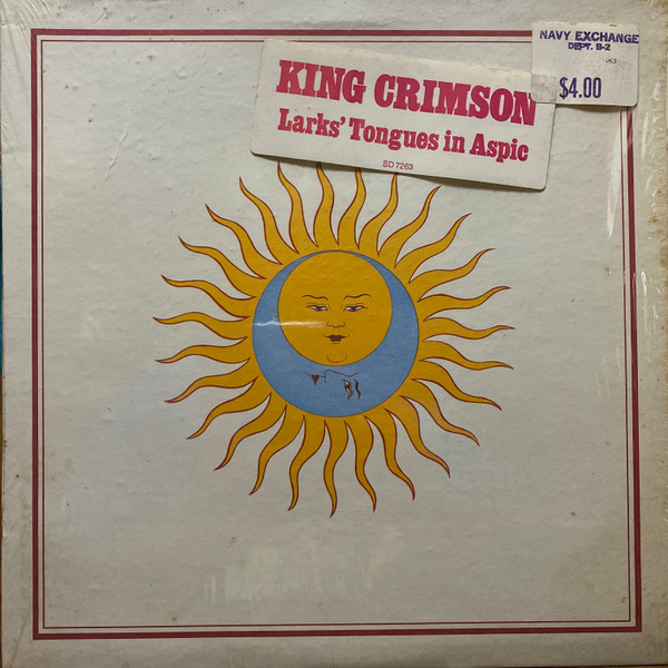 King Crimson – Larks' Tongues In Aspic (1976, Vinyl) - Discogs