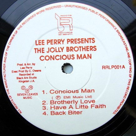 Album herunterladen Lee Perry Presents The Jolly Brothers - Concious Man