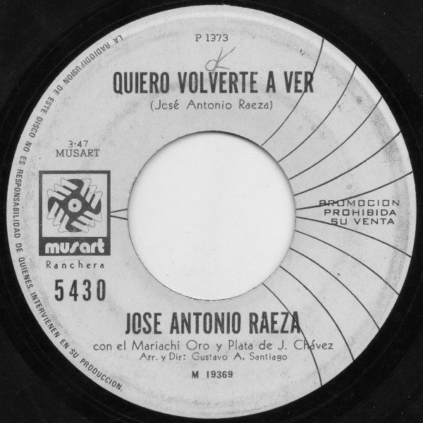 lataa albumi José Antonio Raeza Con El Mariachi Oro Y Plata De J Chávez - Ahora Por Ellas