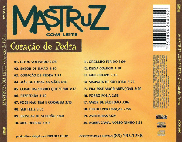 last ned album Mastruz Com Leite - Coração De Pedra