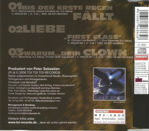 lataa albumi Ralf Cerne - Bis Der Erste Regen Fällt