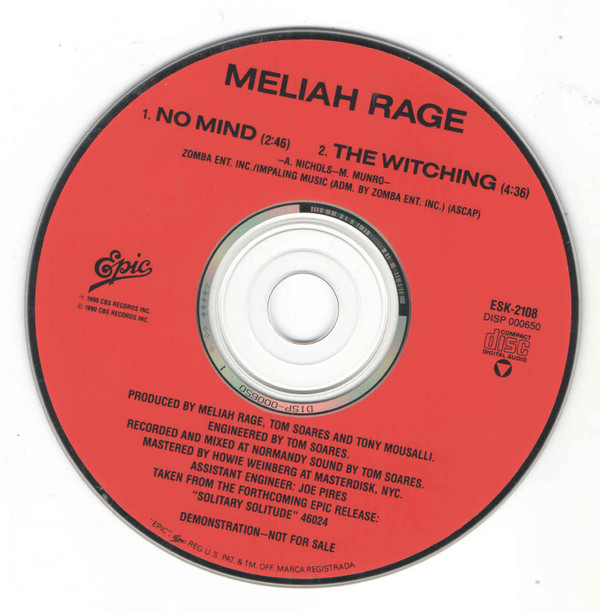 last ned album Meliah Rage - 2 Song Sampler
