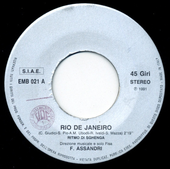 last ned album F Assandri Sebastiano Pio - Rio De Janeiro All Is Roses