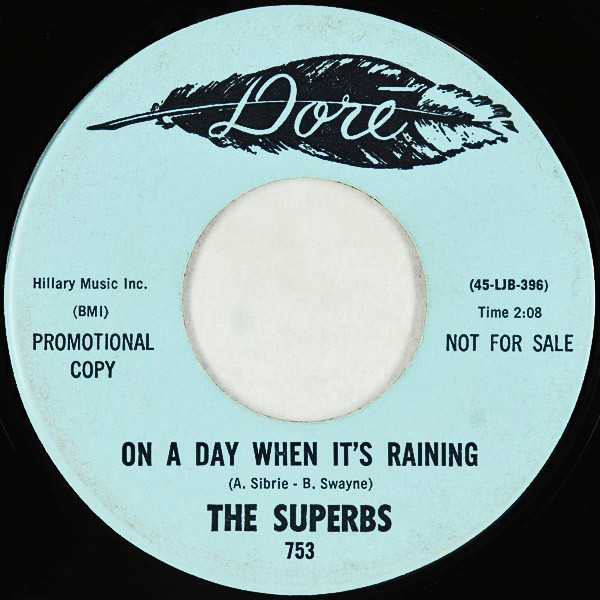 The Superbs – On A Day When It's Raining / Spoonful (1966, Vinyl