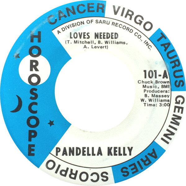 Pandella Kelly – Loves Needed / Stand In For Love (1971, Vinyl