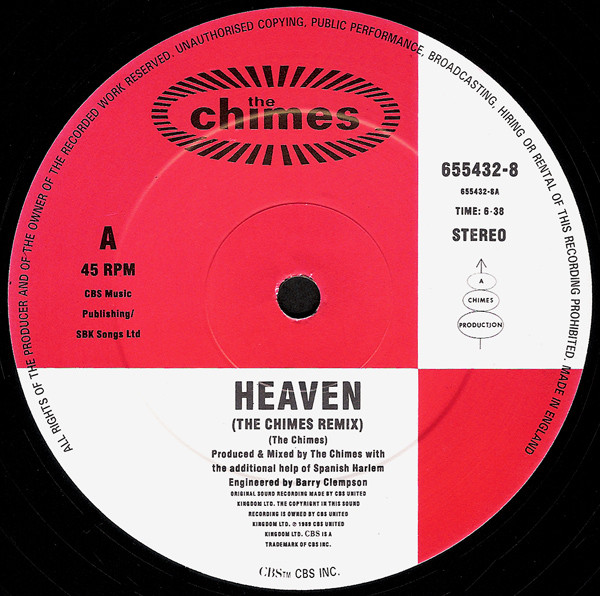 télécharger l'album The Chimes - Heaven Remixes