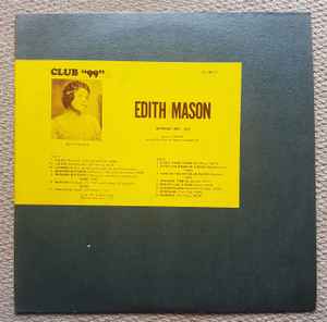 Edith Mason - Soprano 1893-1973 album cover