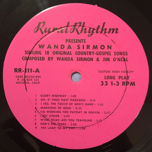 télécharger l'album Wanda Sirmon - Singing 18 Original Country Gospel Songs