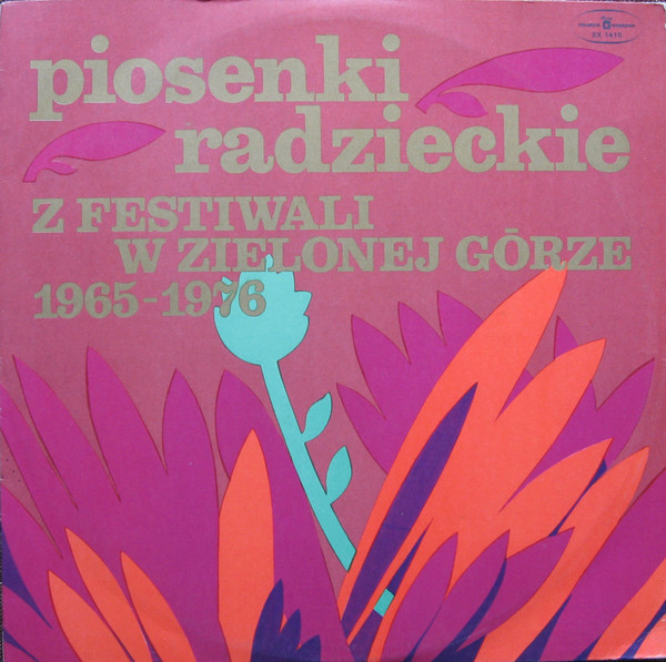 Album herunterladen Various - Piosenki Radzieckie Z Festiwali W Zielonej Górze 1965 1976