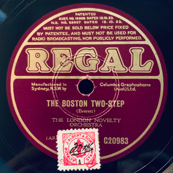 baixar álbum The London Novelty Orchestra - The Boston Two Step La Maxixe Mattchiche