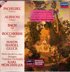 Johann Pachelbel - Kanon / Adagio / Air / Minuet album cover