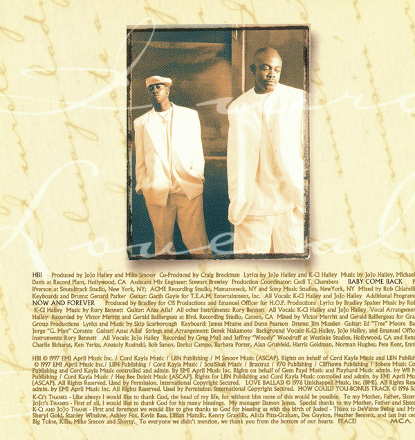 K-Ci & JoJo - Love Always | MCA Records (MCASD-11613) - 10