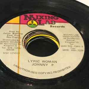 Johnny P - Lyric Woman album cover
