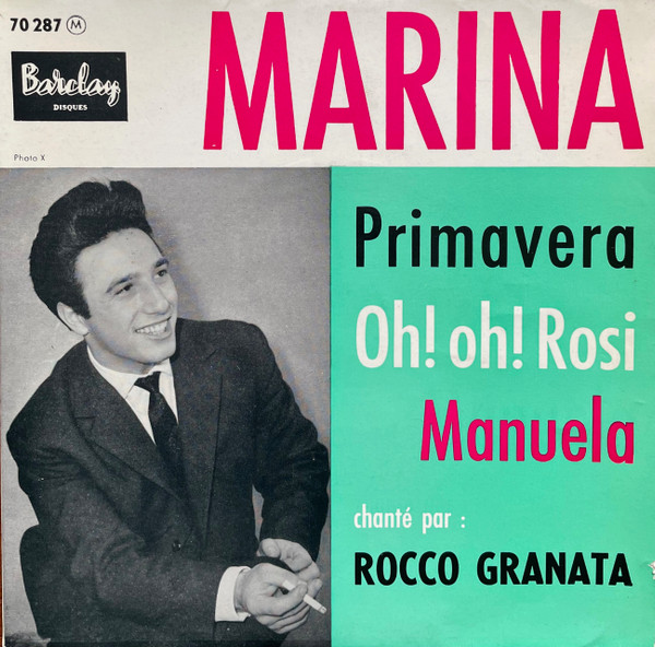 ladda ner album Rocco Granata - Marina Chanté Par Rocco Granata