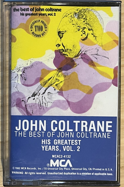 John Coltrane - The Best Of John Coltrane - His Greatest Years