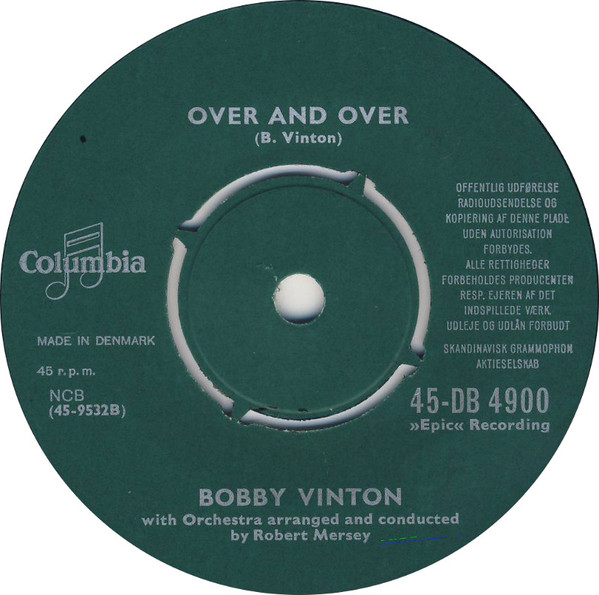 last ned album Bobby Vinton - Rain Rain Go Away Over And Over