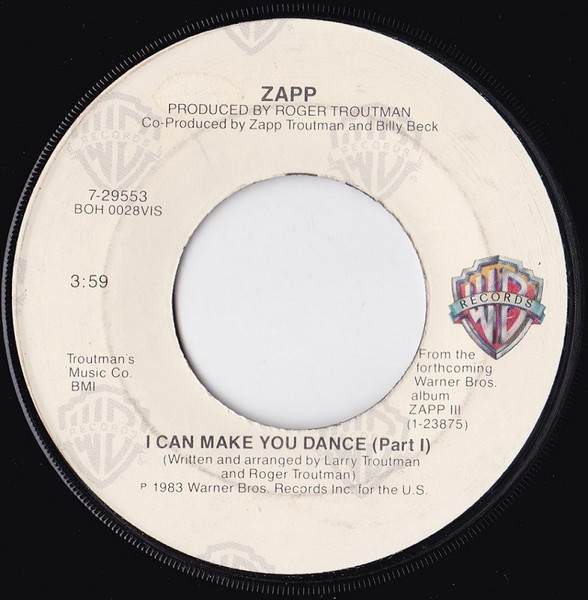 Zapp – I Can Make You Dance (1983, Vinyl) - Discogs