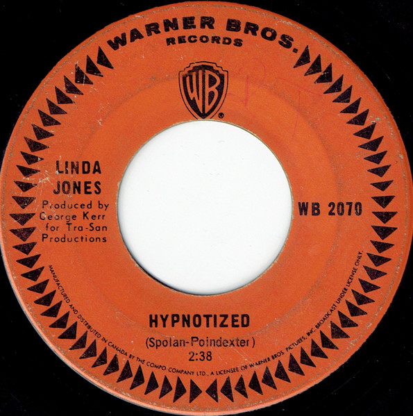 Linda Jones – Hypnotized (1967, Pitman Pressing, Vinyl) - Discogs