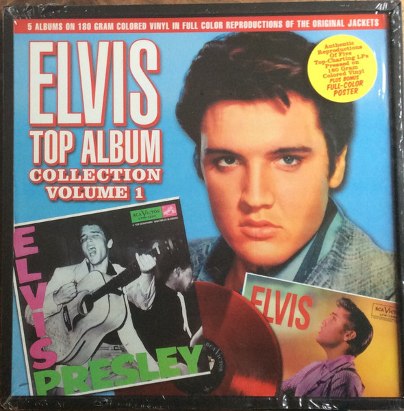 Elvis – Top Album Collection Volume 1 (2002, Red Vinyl, Vinyl