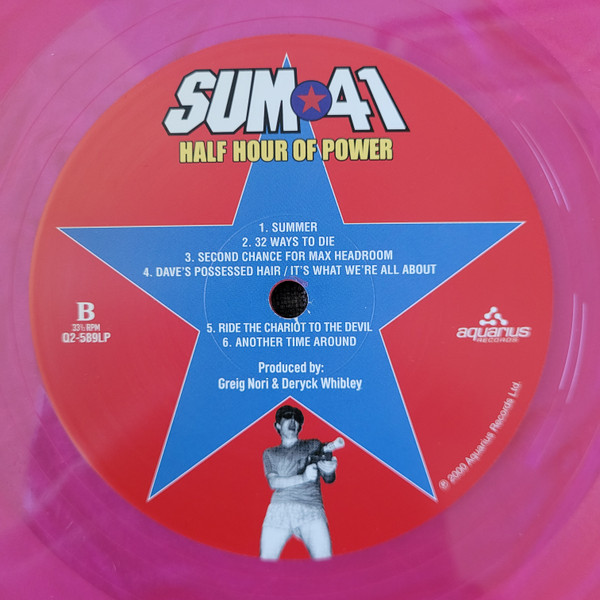 Sum 41 - Half Hour Of Power | Aquarius Records (Q2589LP) - 7