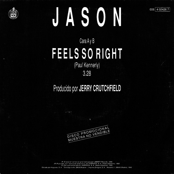 lataa albumi Jason - Feels So Right