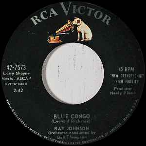 Ray Johnson - Blue Congo/The Prayer Of A Fool album cover