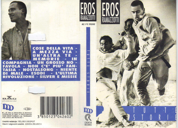 Ref 0453 Ramazzotti Eros Eros Tutte Storie CD 