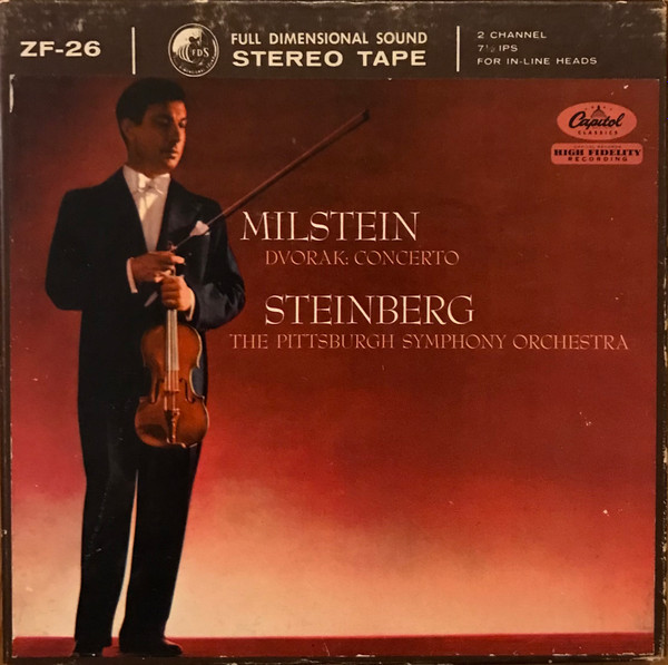 Dvorak, Nathan Milstein, William Steinberg, The Pittsburgh