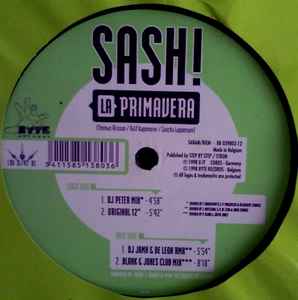 Sash! - La Primavera album cover