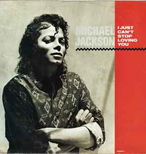 Michael Jackson - I Just Can't Stop Loving You album cover