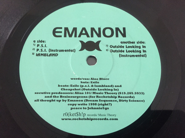 Emanon – P.S.I. (1998, Vinyl) - Discogs